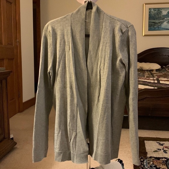 Sweaters - Lovely Gray Open Front Cardigan Size XL NWOT